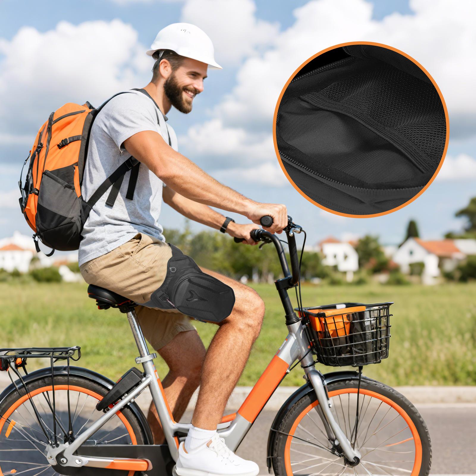 Thigh Bag Motorcycle Waterproo - Commuting With Road Bike ulasan dan harga