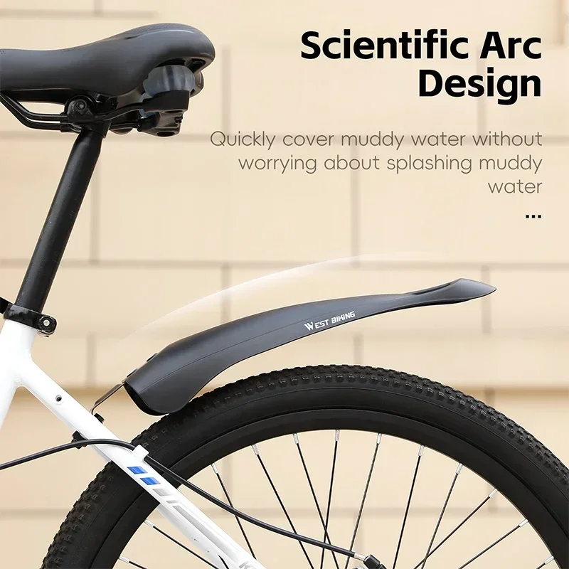WEST BIKING Mountain Bike Fend - Fender Mudguard Set ulasan dan harga
