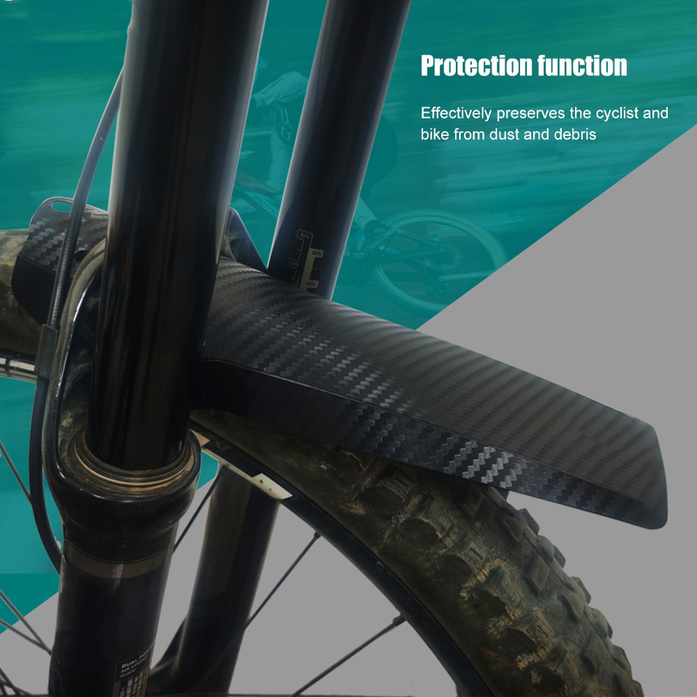 Black Bicycle Mudguard Set Adj - Fender Mudguard Set ulasan dan harga