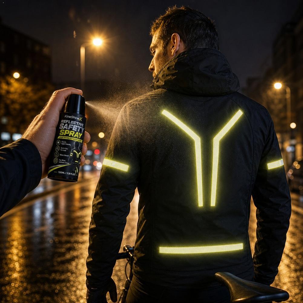 Night Reflective Safety Spray  - Cycling Commute Clothes ulasan dan harga