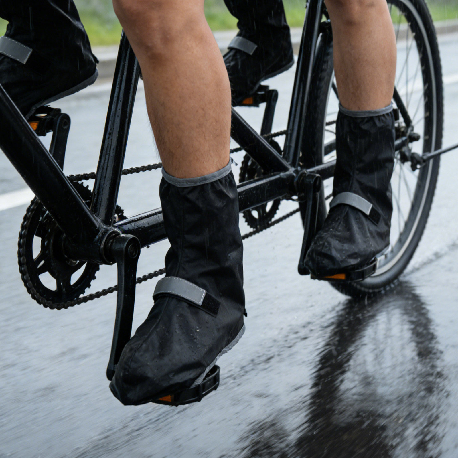1Pair Waterproof Shoe Covers N - Cycling Commute Shoes ulasan dan harga